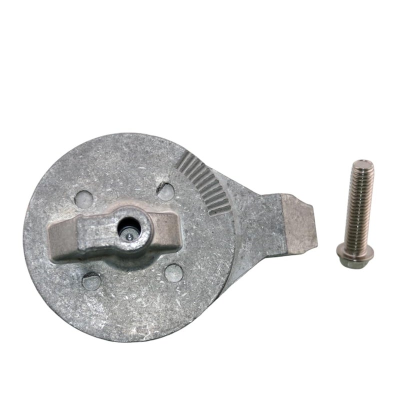 Boatman Zinc Alloy Trim Tab Anode 822777Q1 Replacement for Mercury Mercruiser Force 35HP-300HP Outboard Engine Sierra 18-6014 - Image 5